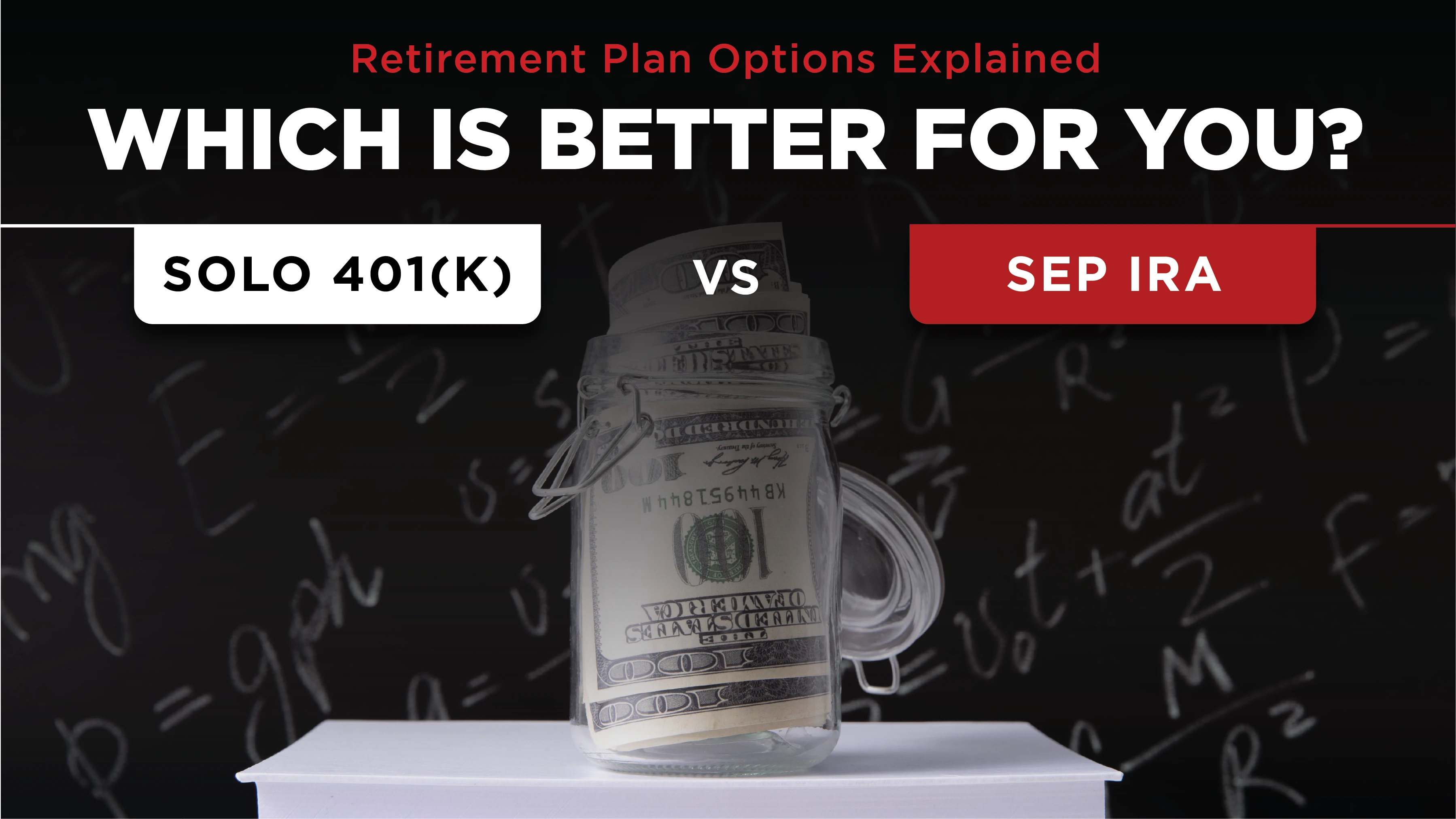 401(K) vs. IRA Blog Graphic