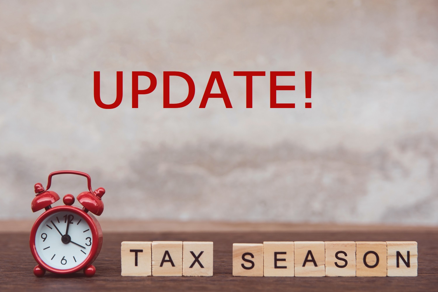 Update Federal Tax Filings Extended for 90 Days Beyond April 15